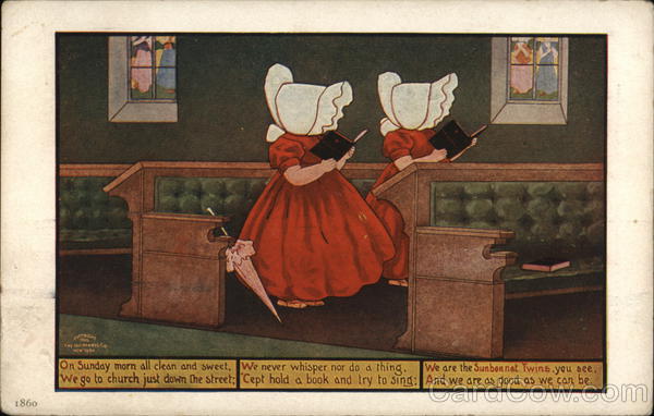 On Sunday Morn Sunbonnet Babies