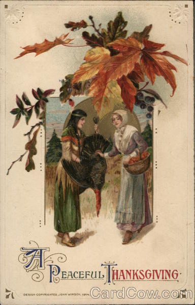 A Peaceful Thanksgiving John Winsch Pilgrims