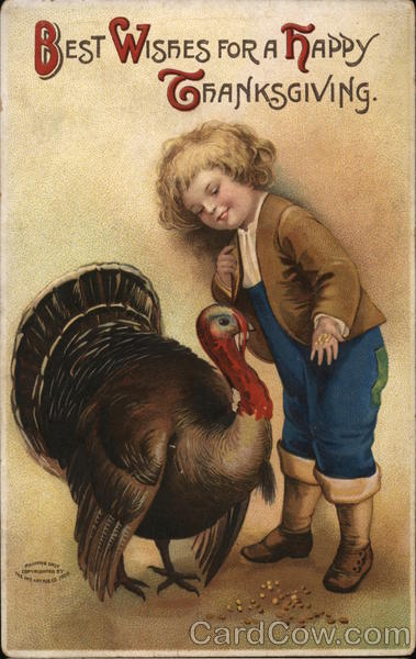 Best Wishes for a Happy Thanksgiving Ellen Clapsaddle