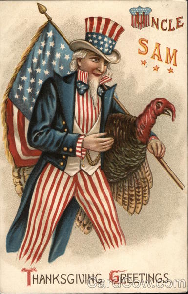 Thanksgiving Greetings Patriotic