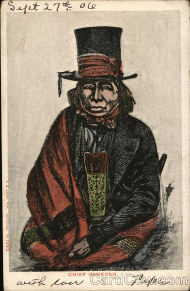 Chief Oshkosh Native Americana