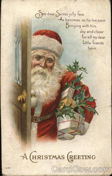 A Christmas Greeting Santa Claus