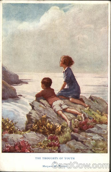 The Thoughts of Youth Margaret W. Tarrant Art