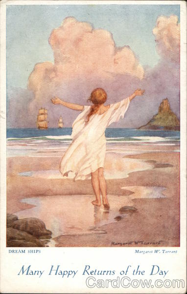 Dream Ships Margaret W. Tarrant Boats, Ships