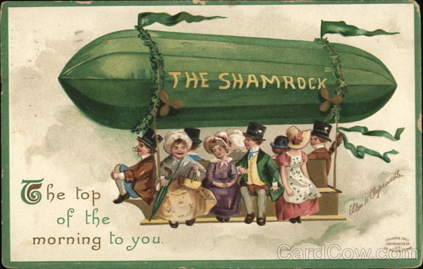 Top of the Morning to You Ellen Clapsaddle St. Patrick's Day