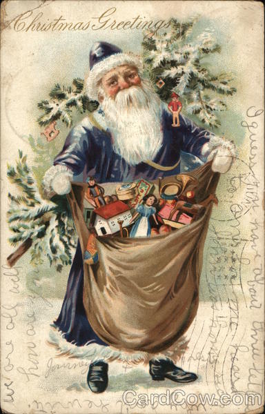 Christmas Greetings Santa Claus