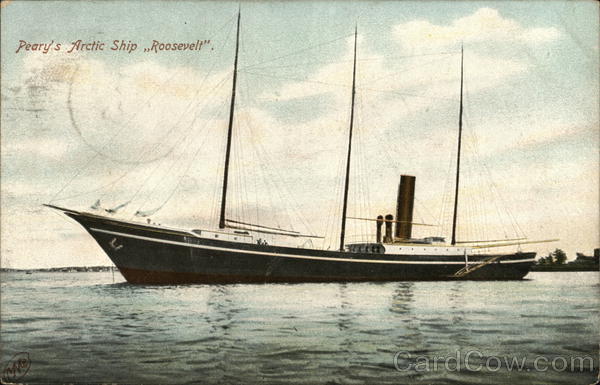 Peary's Arctic Ship Roosevelt Boats, Ships