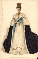 Her Majesty Queen Alexandra Royalty Postcard Postcard Postcard