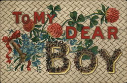 To My Dear Boy To My Dear... Postcard Postcard Postcard