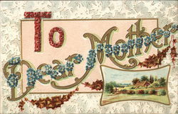 To Dear Mother To My Dear... Postcard Postcard Postcard