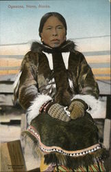 Ogmaona, Nome, Alaska Native Americana Postcard Postcard Postcard