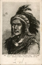 Elkswatawa, the Prophet Postcard