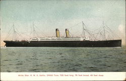 White Star, RMS Idaitic Steamers Postcard Postcard Postcard