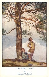 The Wind's Song by Margaret W. Tarrant Children Postcard Postcard