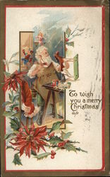 To Wish You a Merry Christmas Postcard