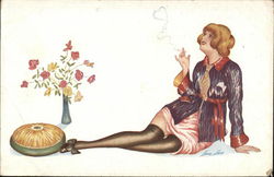 Delassement Xavier Sager Postcard Postcard 