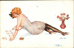 Luck of the Cards Postcard