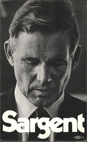 Governor Francis W. Sargent Political