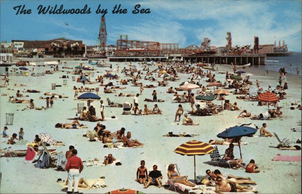 Marine Pier from Fun Pier Wildwood-by-the-Sea New Jersey