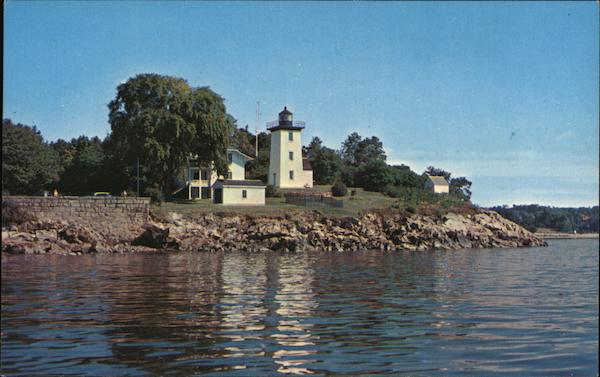 Hospital Point and Lighthouse, Beverly Harbor Massachusetts