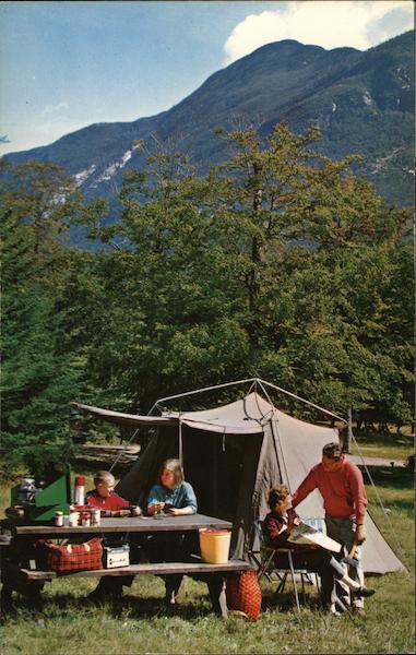Lafayette Campground, Franconia Notch White Mountains New Hampshire