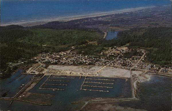 Port of Ilwaco Moorage Basin Washington