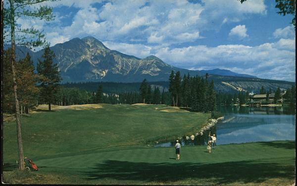 The 16th Green Jasper Park Lodge AB Canada Alberta