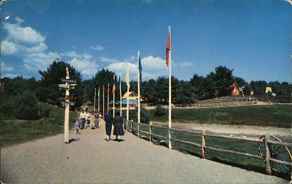 Santa's Land USA in the Foothills of Vermont's Beautiful Green Mountains Putney