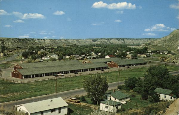 View of Town Medora North Dakota