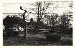 View From Sturbridge Common Massachusetts Postcard Postcard Postcard