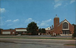 St Mary's RC Church and School Postcard