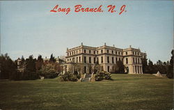 Monmouth College and Grounds Postcard