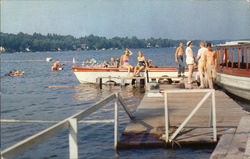 Boat Rides at State Park, Lake Hopatcong Postcard