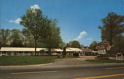 Indian Village Motel and Dining Room Brimfield, MA Postcard Postcard Postcard