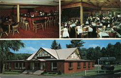 The Lenox House Restaurant Massachusetts Postcard Postcard Postcard