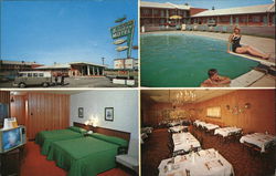 McGuire Holiday Motel Postcard