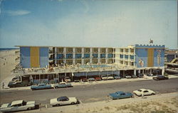 The Crusader Resort Motel Wildwood Crest, NJ Postcard Postcard Postcard