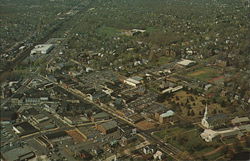 Aerial View of Town Westfield, NJ Postcard Postcard Postcard