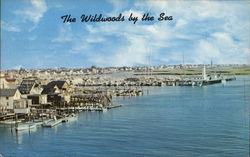 Wildwood Yacht Basin Wildwood-by-the-Sea, NJ Postcard Postcard Postcard