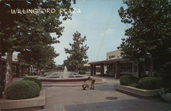 Willingboro Plaza Shopping Center New Jersey Postcard Postcard Postcard