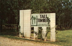 Camp Tall Timbers - Louisiana Baptist Woman's Missionary Union Postcard