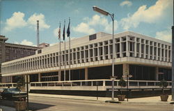 City Hall and Convention Hall Postcard