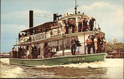 Bayou Barataria Cruise to Lafitte, LA Steamers Postcard Postcard Postcard