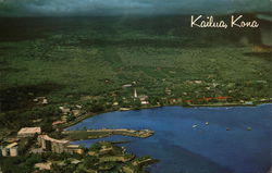 Aerial View of Town Kailua-Kona, HI Postcard Postcard Postcard