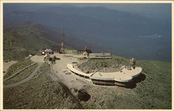 Aerial View of Summit of Mt. Washington Mount Washington, NH Postcard Postcard Postcard