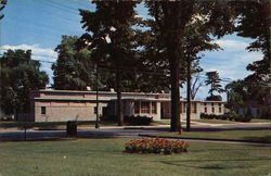 New Thayer Public Library Postcard