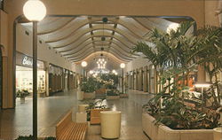 Burlington Mall Looking South Postcard