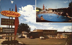 Holiday Motor Hotel Yakima, WA Postcard Postcard Postcard