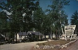 Tanglewood Motel & Cottages Conway, NH Postcard Postcard Postcard