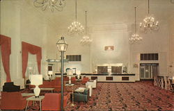 Hotel Sinton - Lobby Postcard